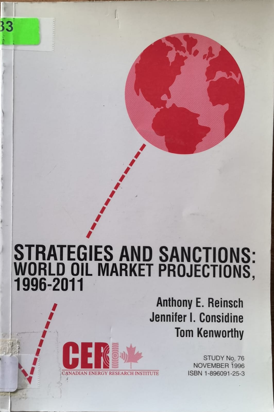 STRATEGIES AND SANCTIONS: WORLD OIL MARKET PROJECTIONS, 1996-2011