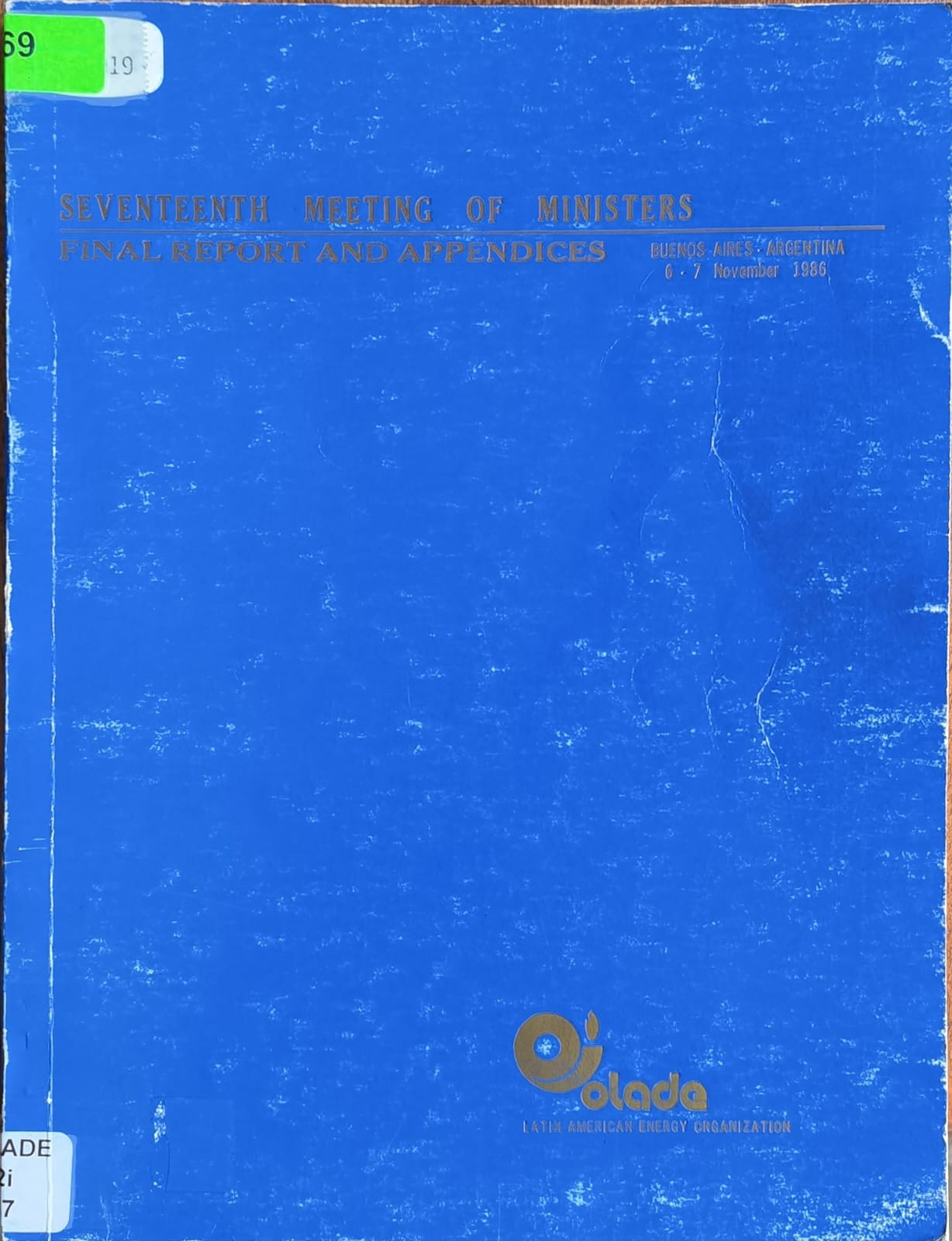 SEVENTEENTH MEETING OF MINISTERS