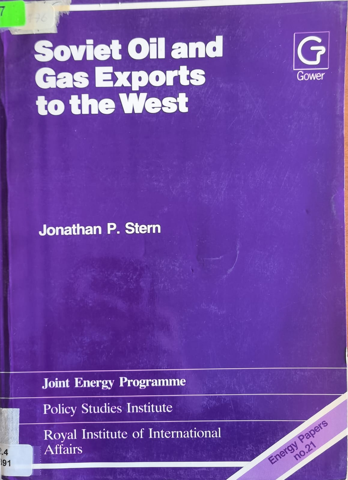 Soviet Oil and Gas Exports to the West