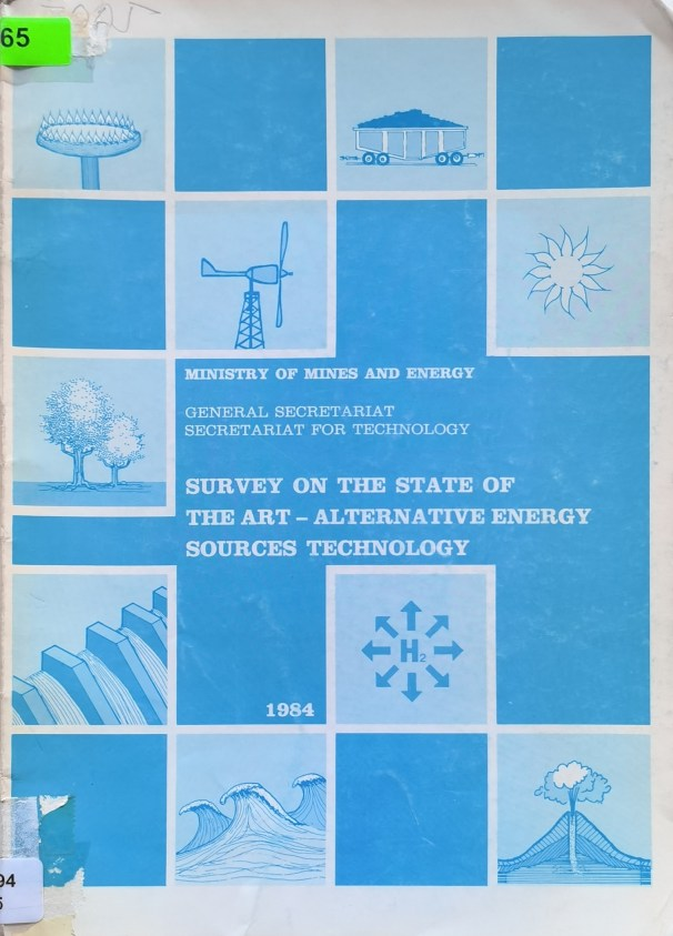 SURVEY ON THE STATE OF THE ART - ALTERNATIVE ENERGY SOURCES TECHNOLOGY