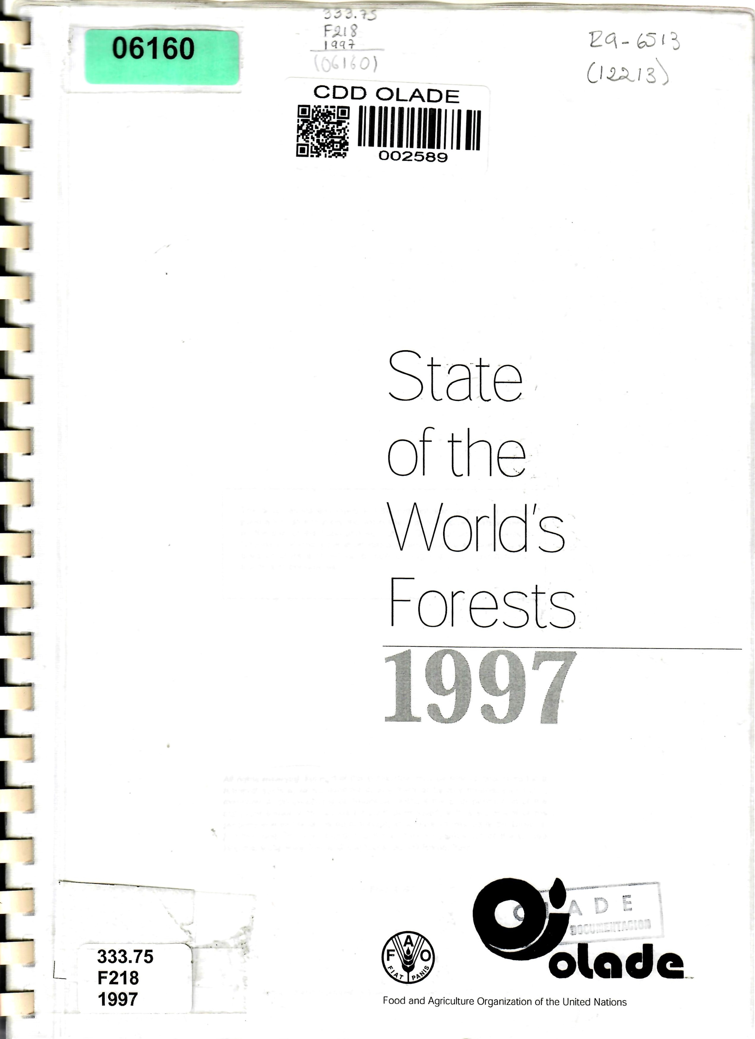 State of the World's Forests 1997