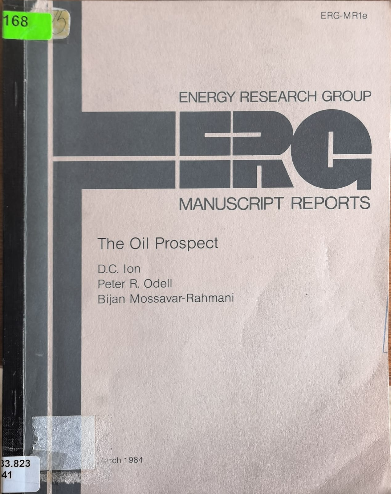 The Oil Prospect