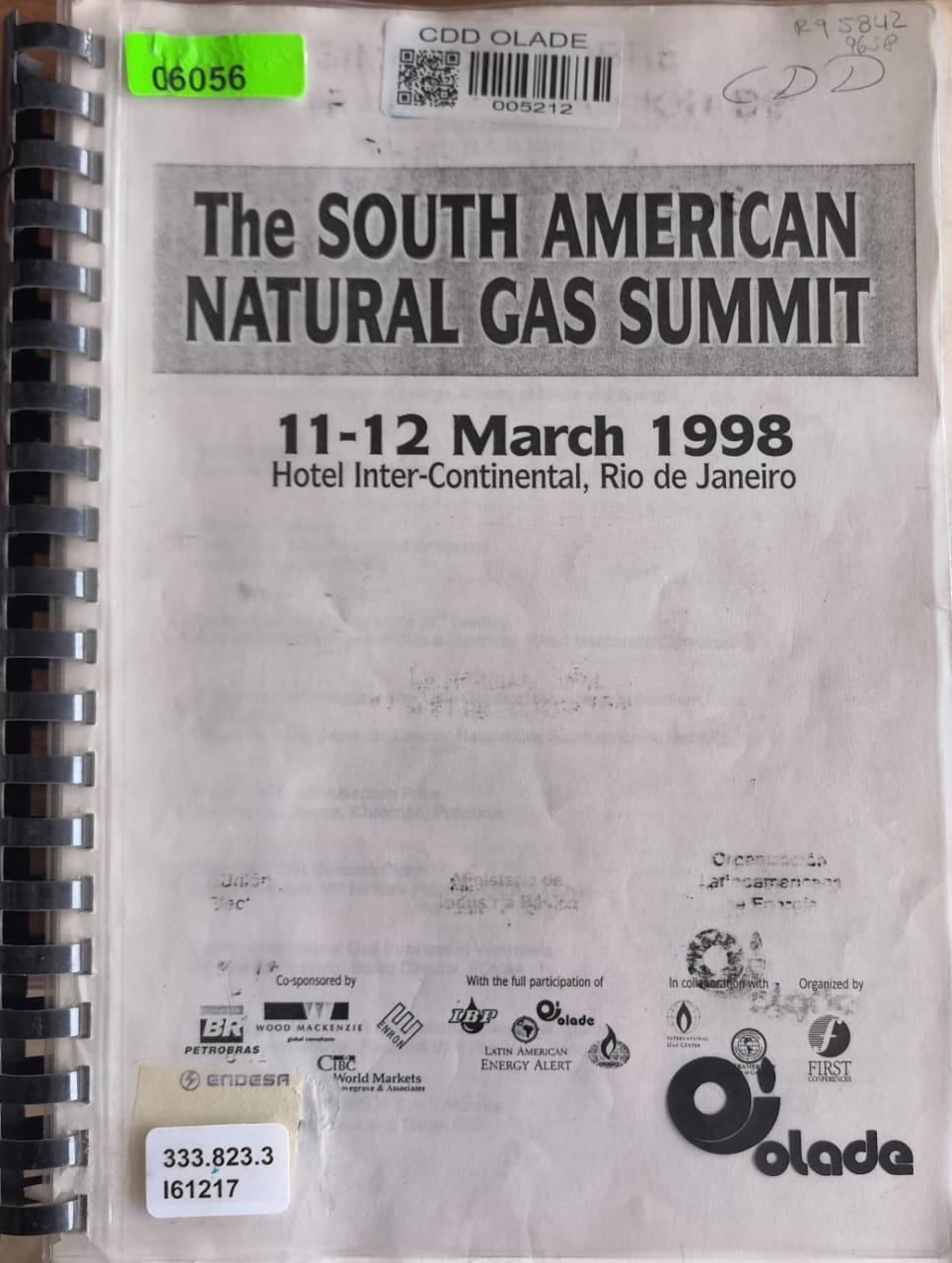 The SOUTH AMERICAN NATURAL GAS SUMMIT