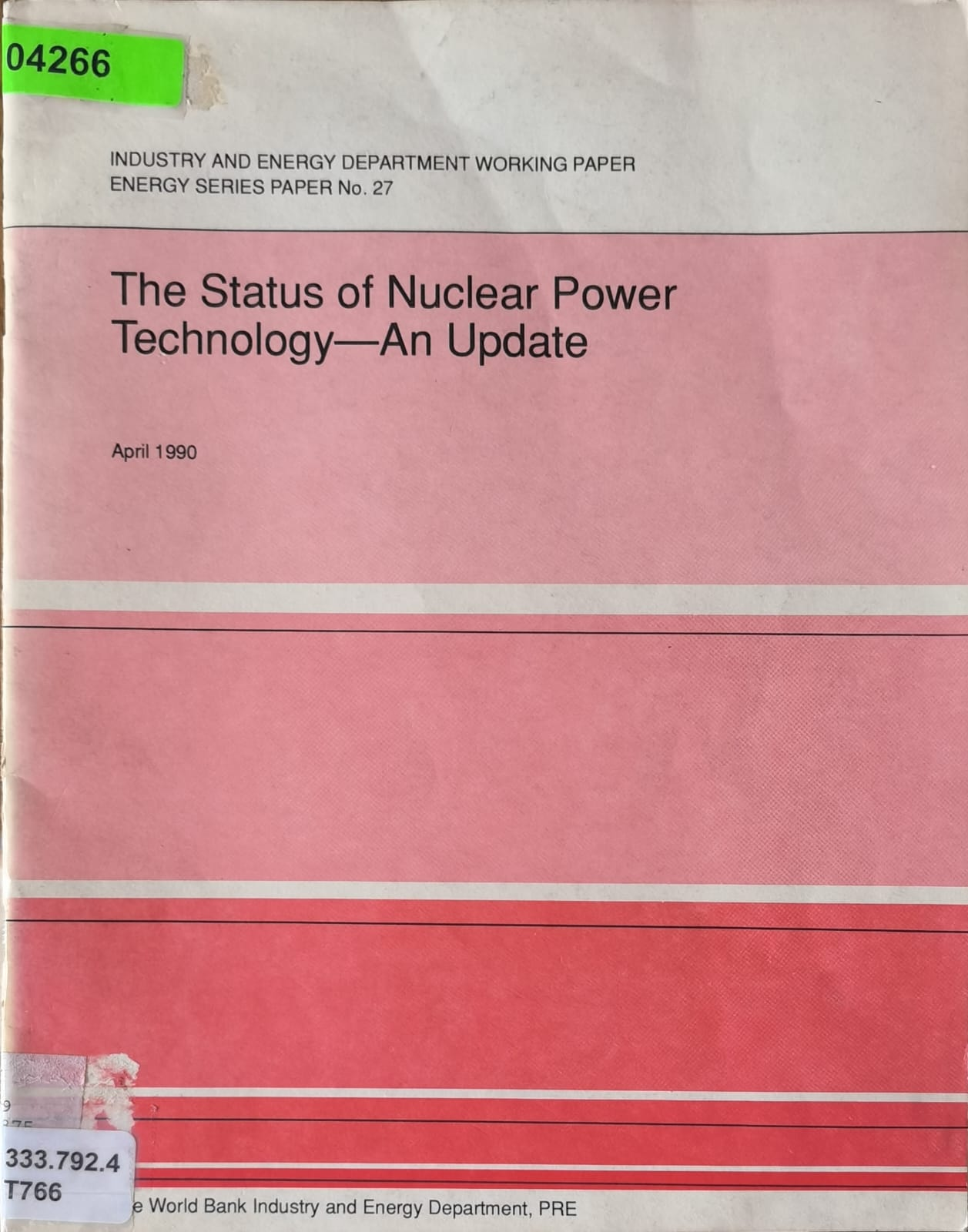 The Status of Nuclear Power Technology-An Update
