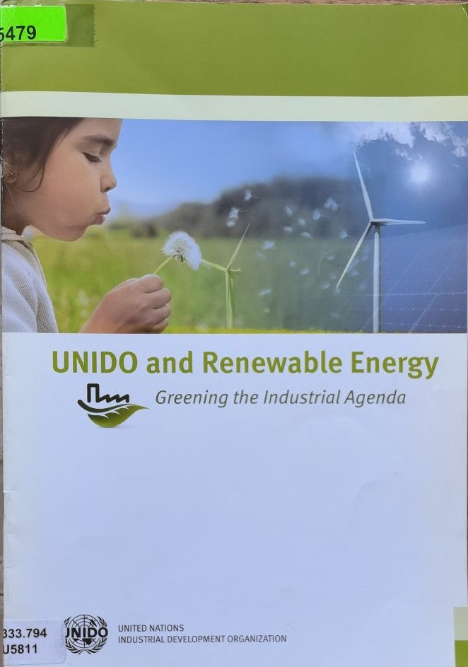 UNIDO and Renewable Energy: Greening the Industrial Agenda